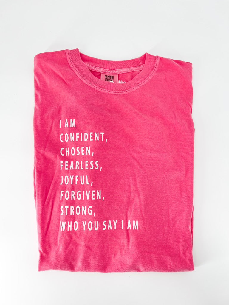 I AM WHO GOD SAYS I AM