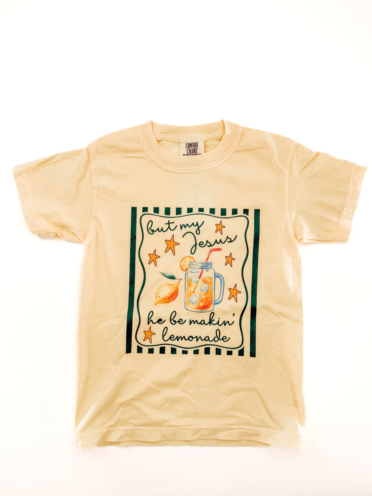 Kids - Striped Lemonade Tee