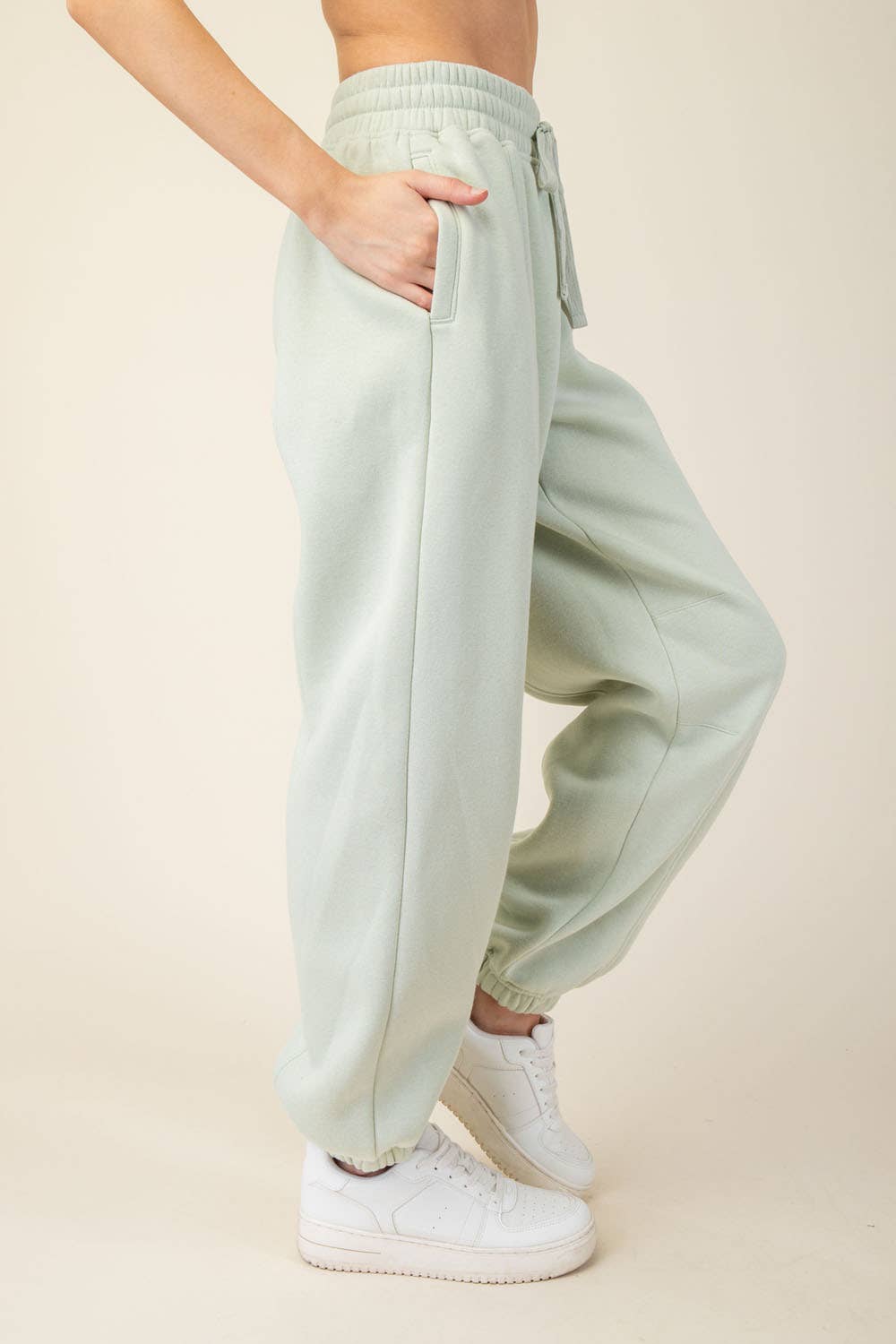 French Terry Fleece Jogger Sweatpant