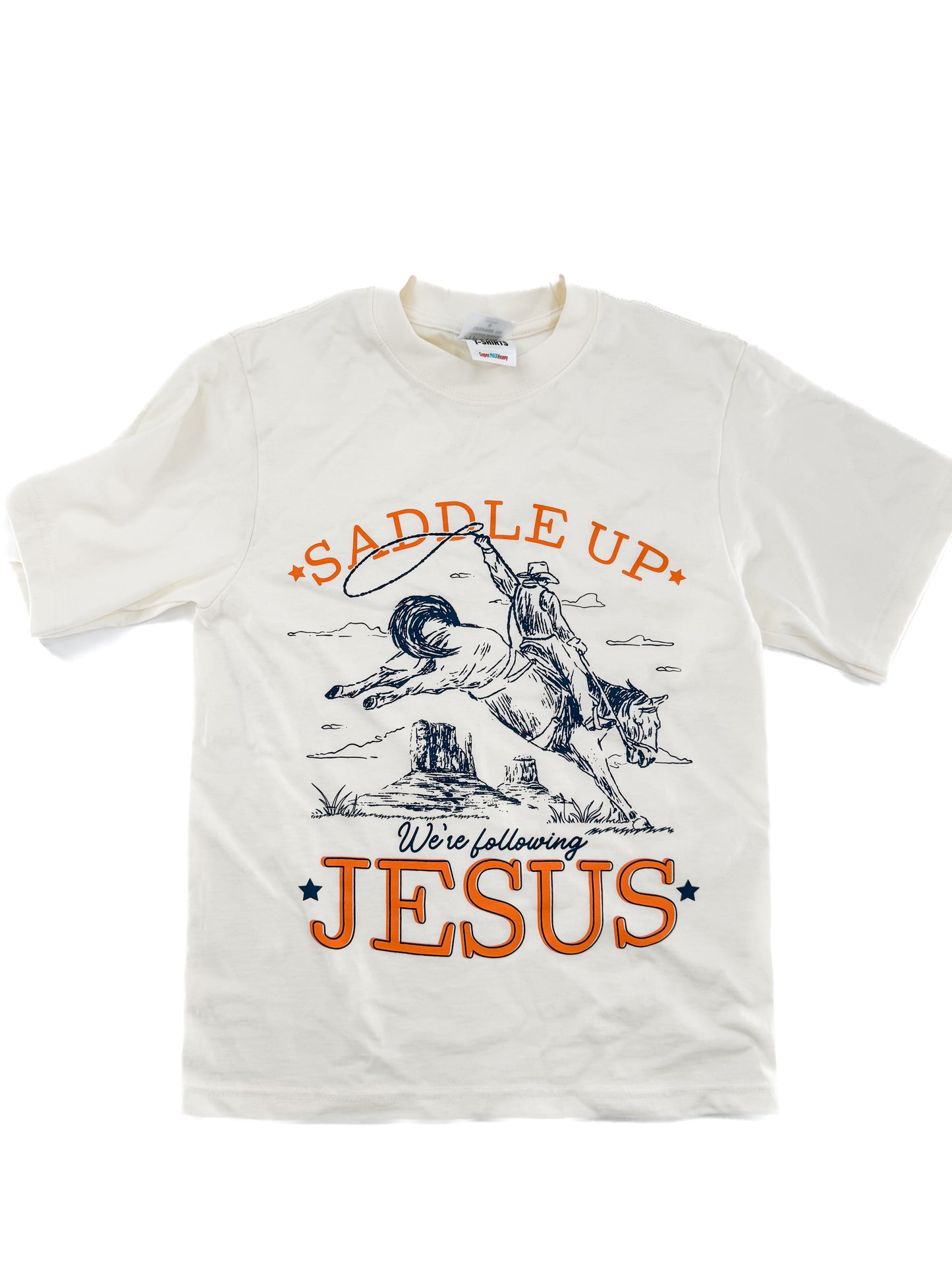 Saddle Up Cropped Tee
