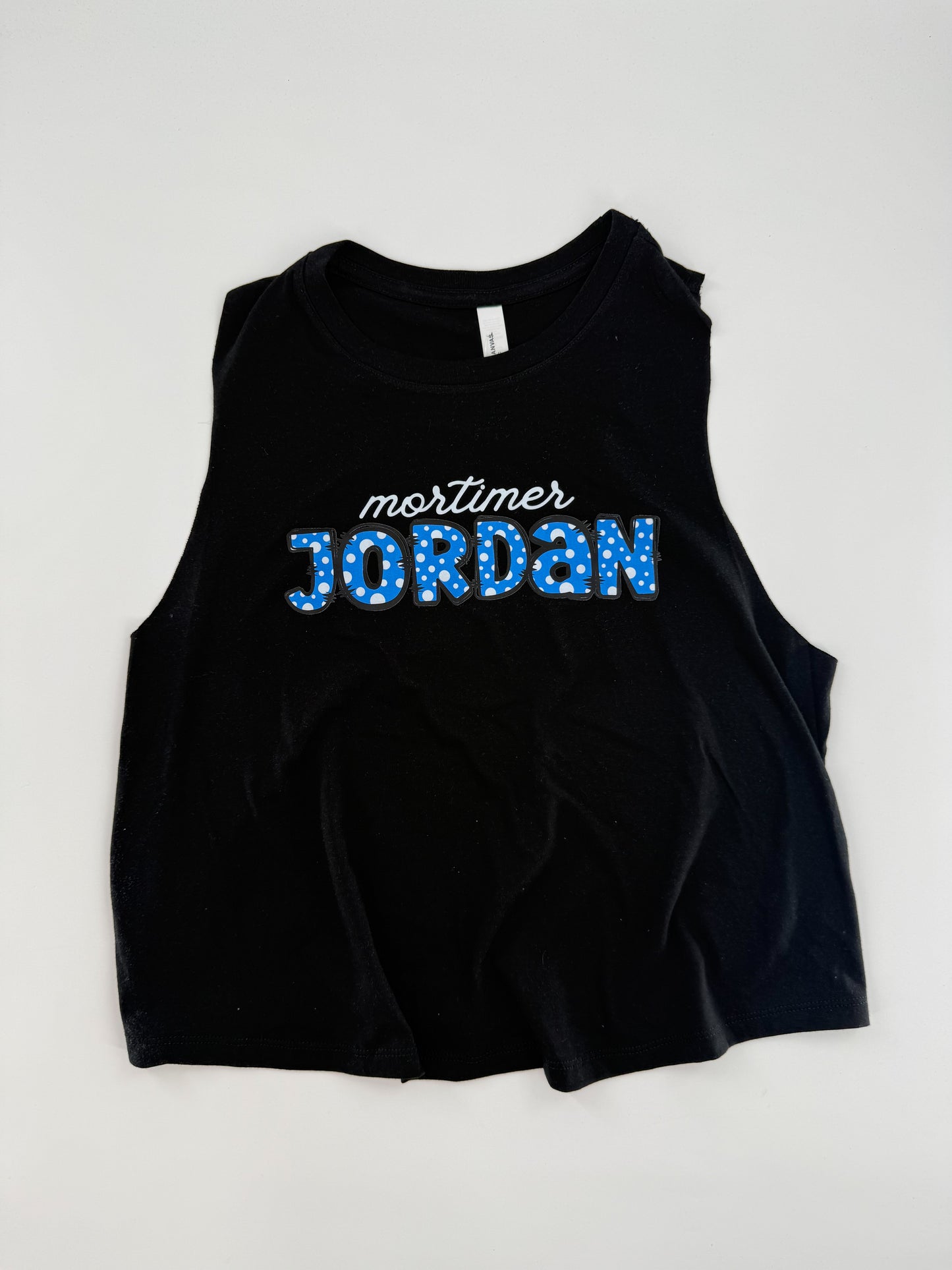 Mortimer Jordan Cropped Racer Back Tank