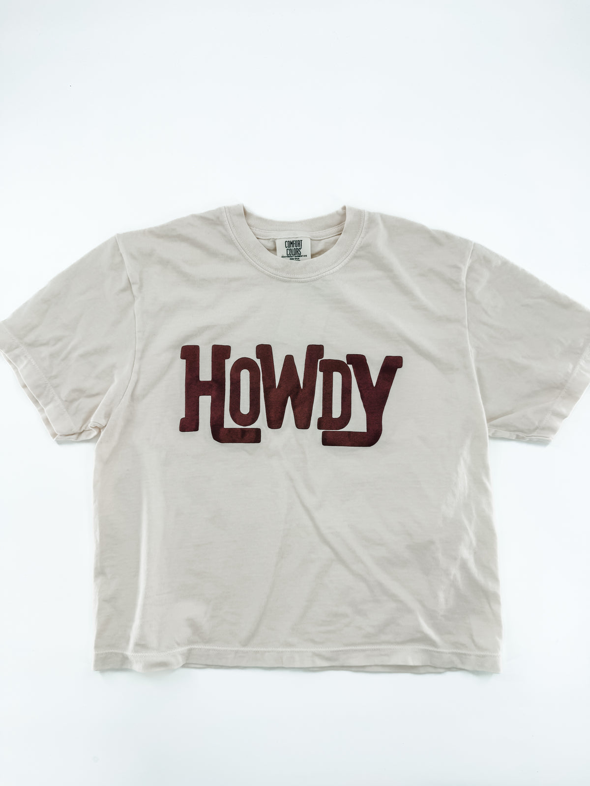 HOWDY Cropped Tee
