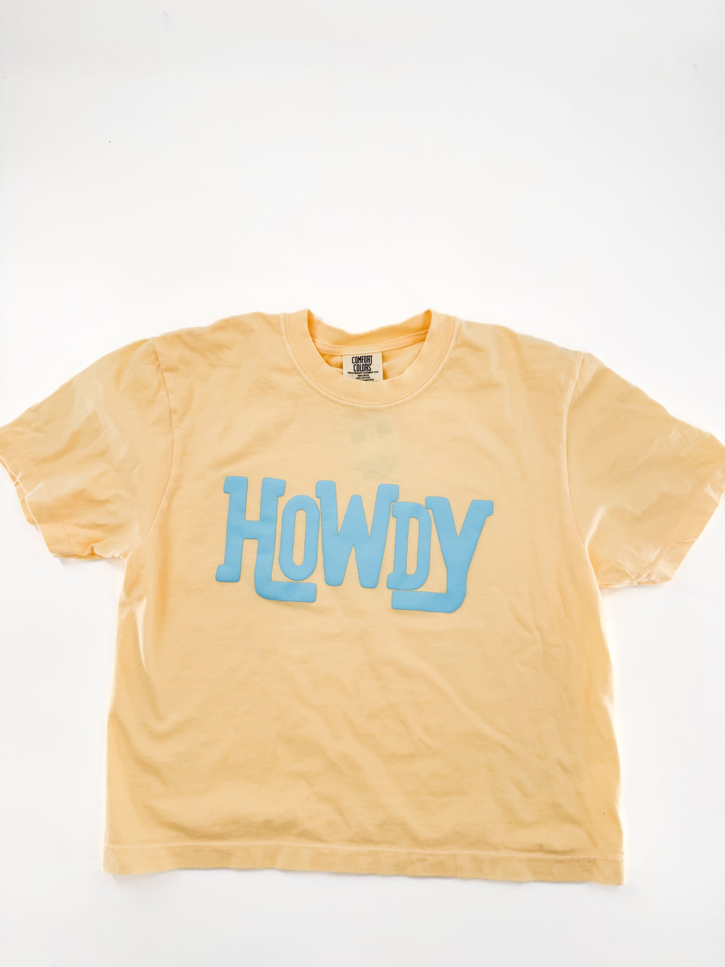HOWDY Cropped Tee