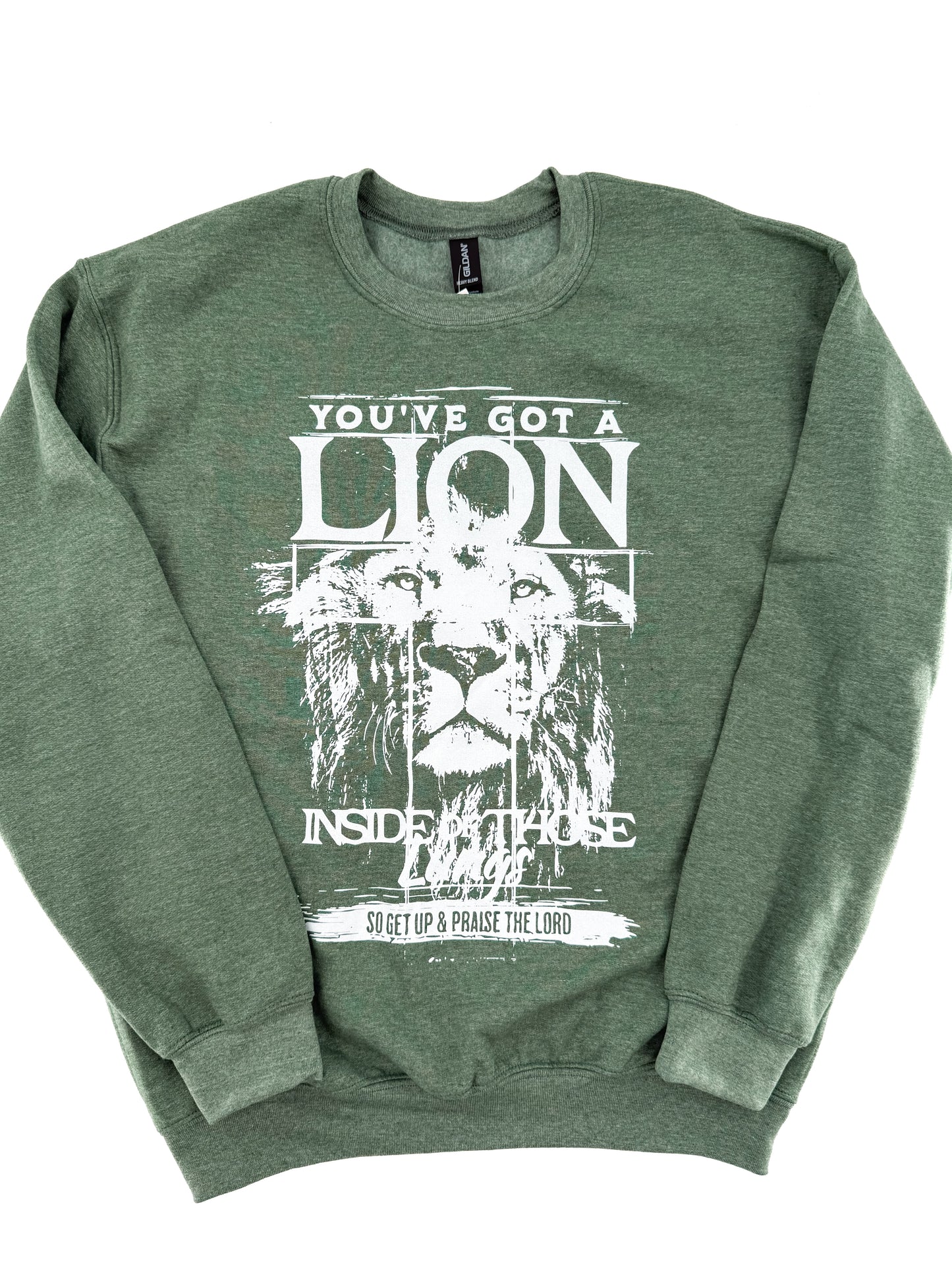 Lion Inside of Those Lungs Sweatshirt