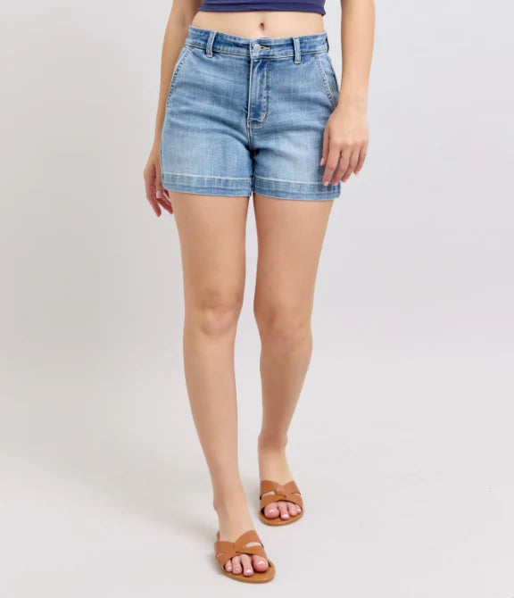 Judy Blue High Waist Denim Shorts PLUS