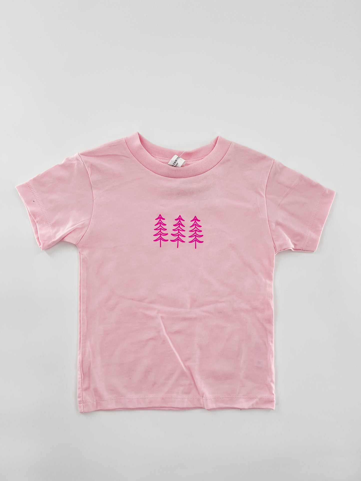 Kids - Pink Trees Tee