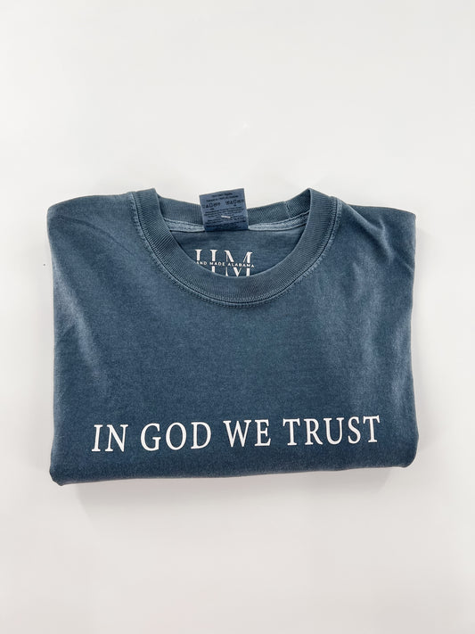 In God We Trust tee