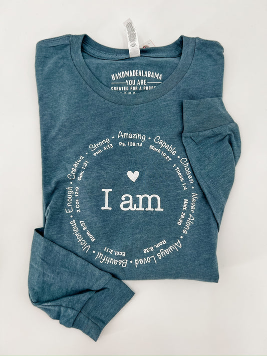 I Am - Circle Design