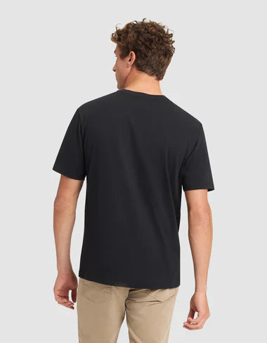 Cozy Earth Men's All Day Tee - Jet Black