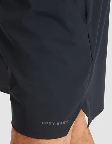Cozy Earth Men's Performance Sleep Short - Jet Black