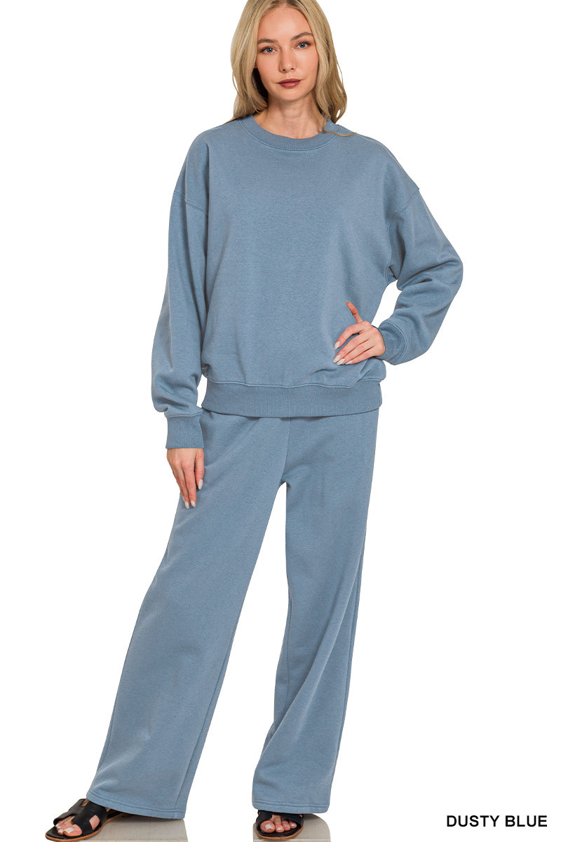 Fleece Sweatpants Set