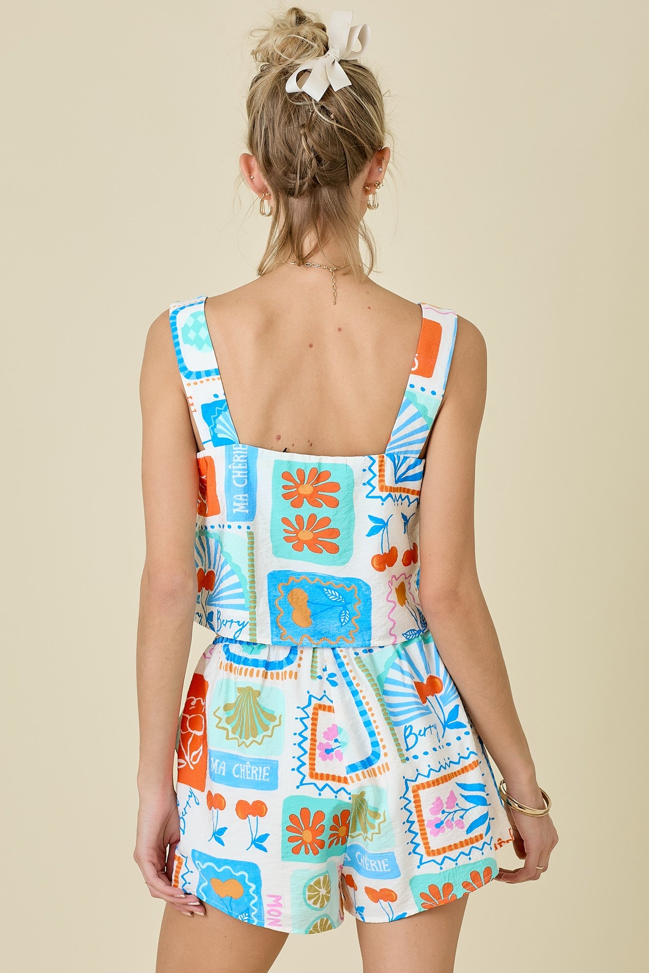 Paradise Print Short Set