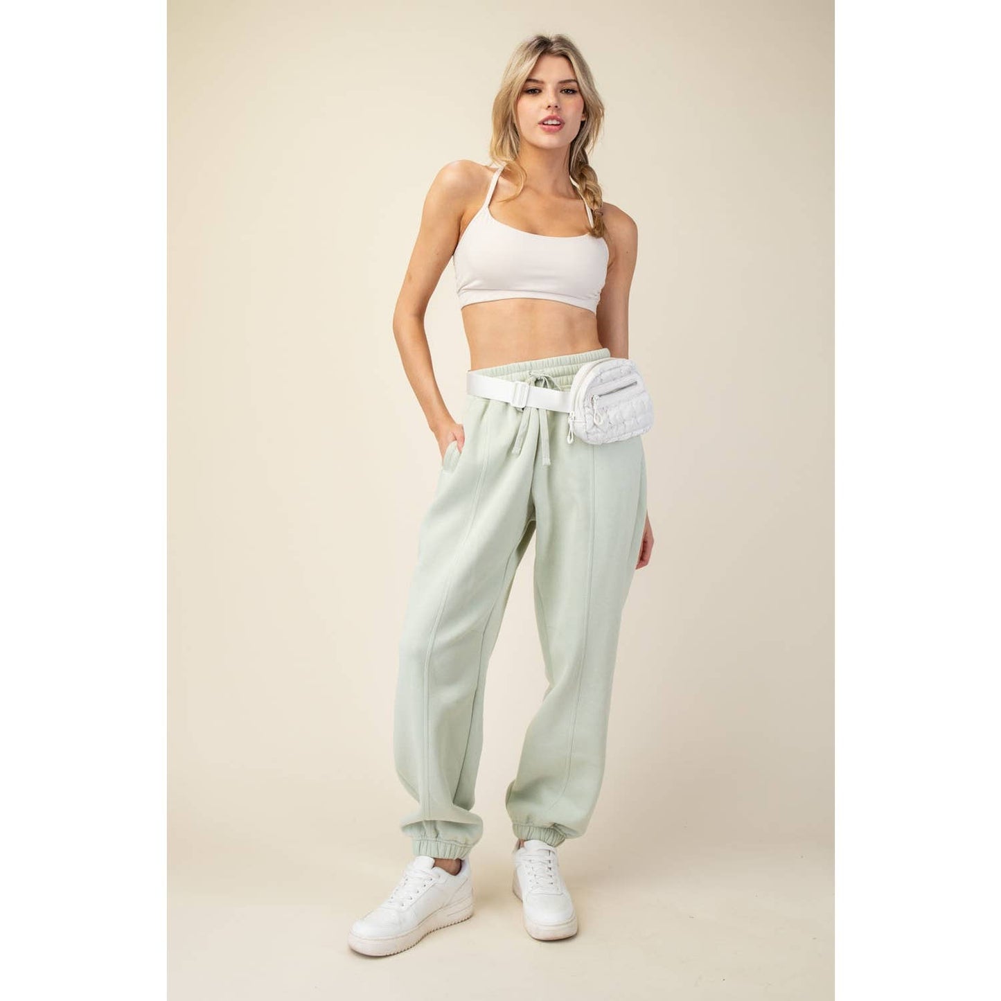 French Terry Fleece Jogger Sweatpant