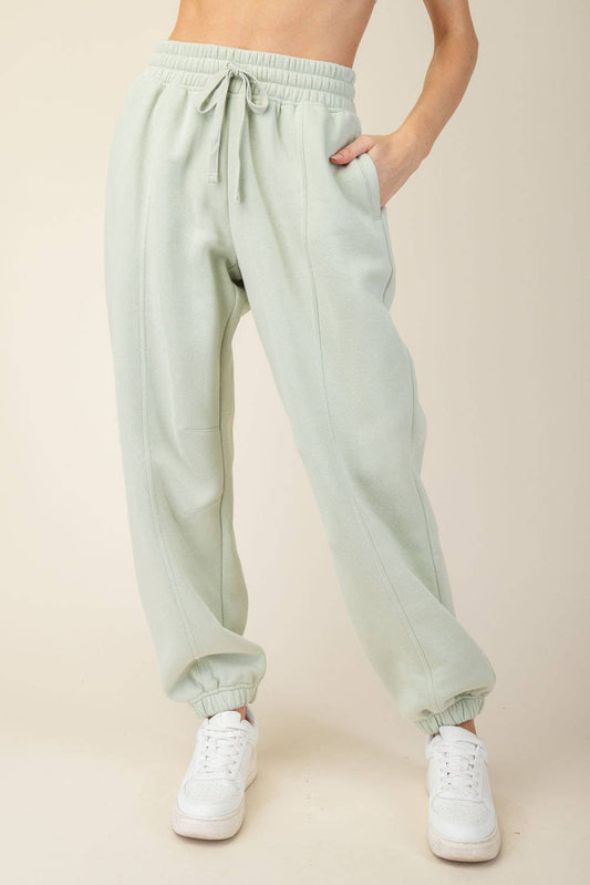 French Terry Fleece Jogger Sweatpant