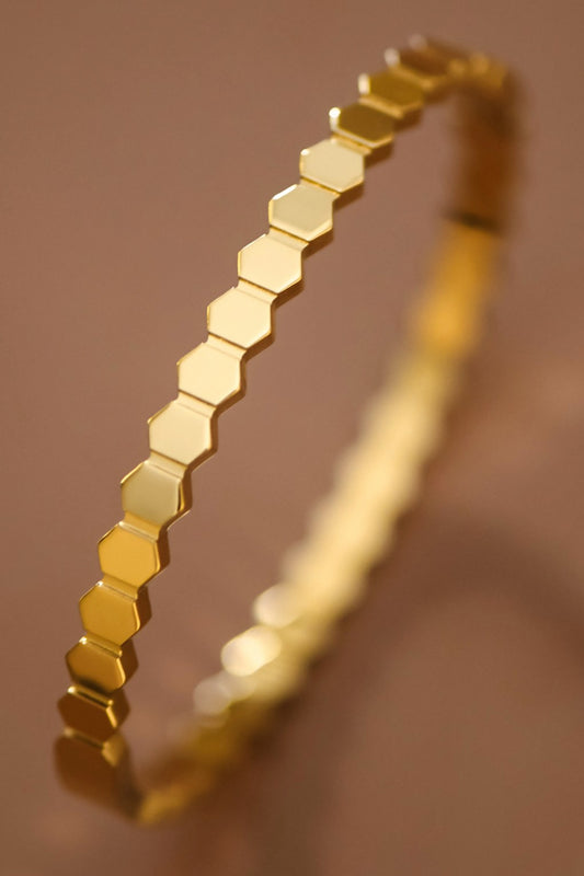 Honeycomb Bangle