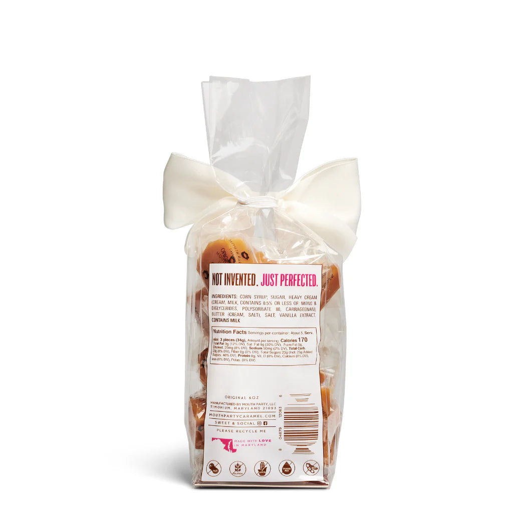 Mouth Party Caramel - 6 oz Gift Bag