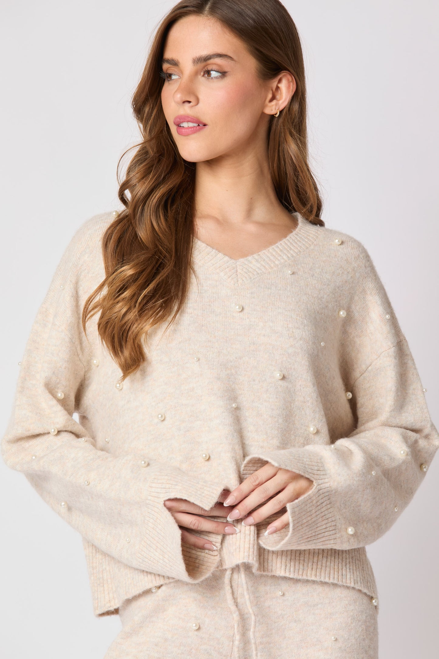 Studded Pearl Lounge Set