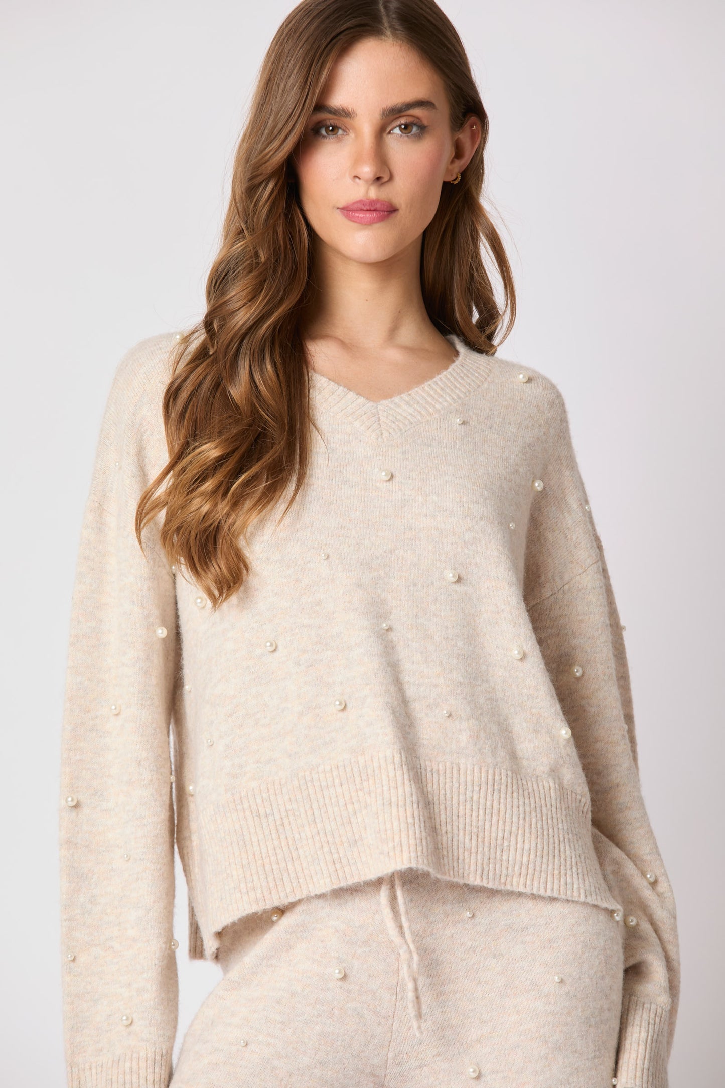 Studded Pearl Lounge Set