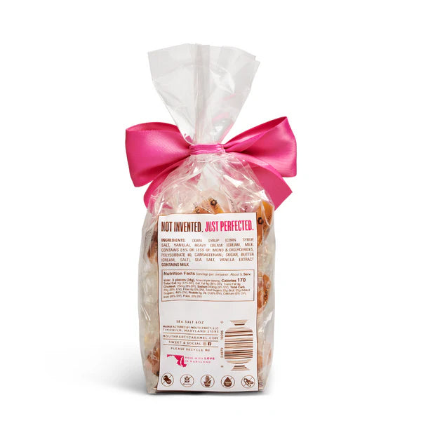 Mouth Party Sea Salt Caramel - 6 oz Gift Bag
