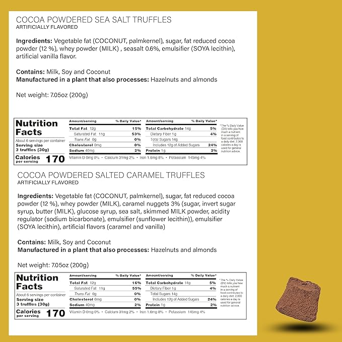 Sea Salt Truffle Carton