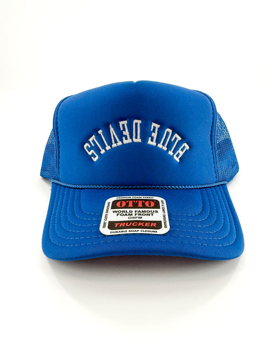 Upside Down Blue Devils - Trucker Hat
