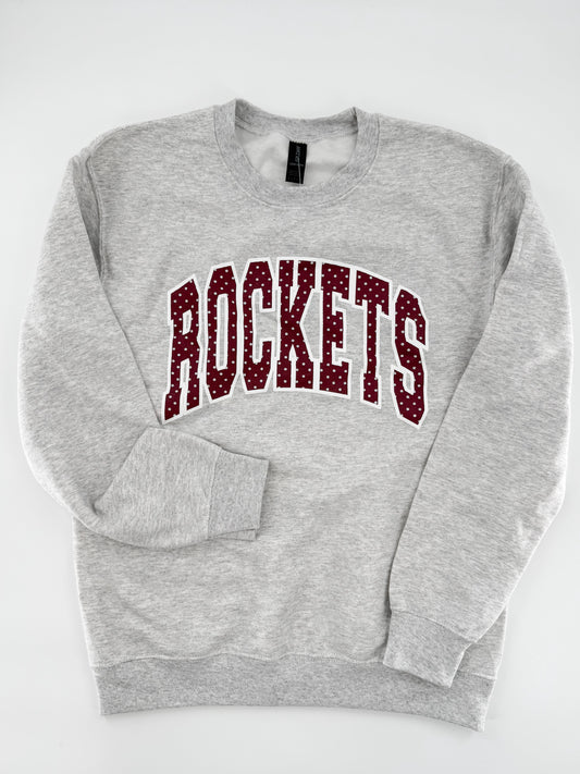 Rockets Polka Dot Sweatshirt