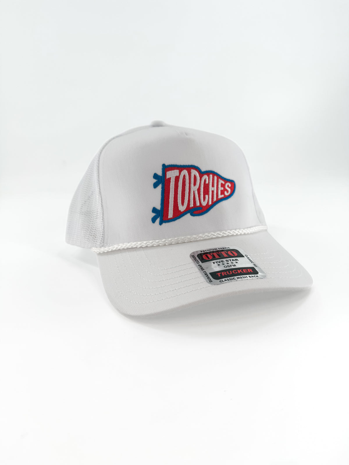 Torches Pennant Embroidered Hat