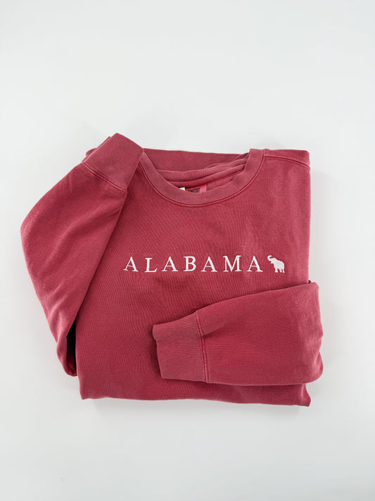 Alabama Embroidered Sweatshirt