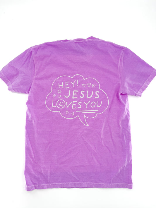 Hey Jesus Loves You Tee