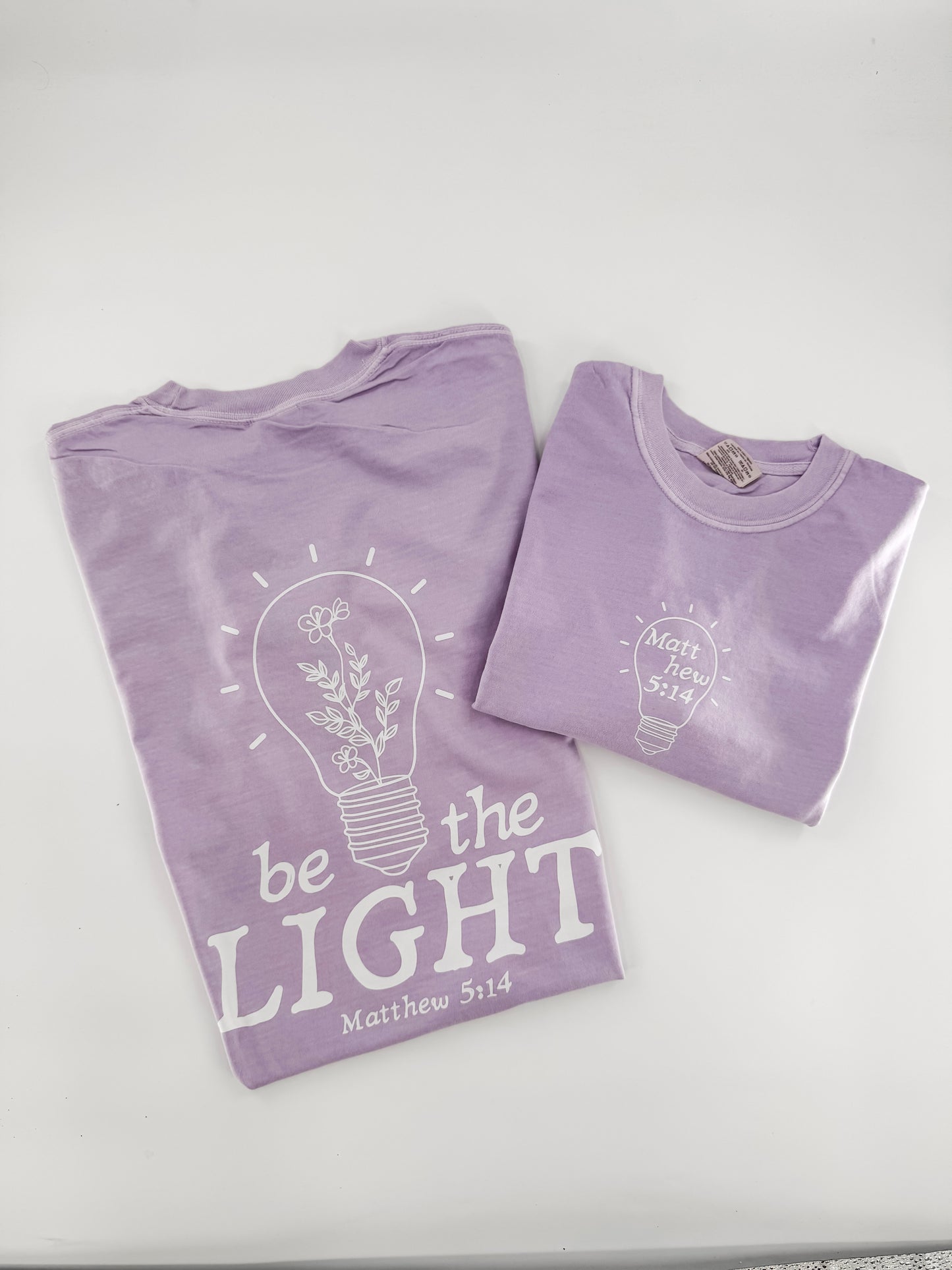 Be the Light Light Bulb Tee