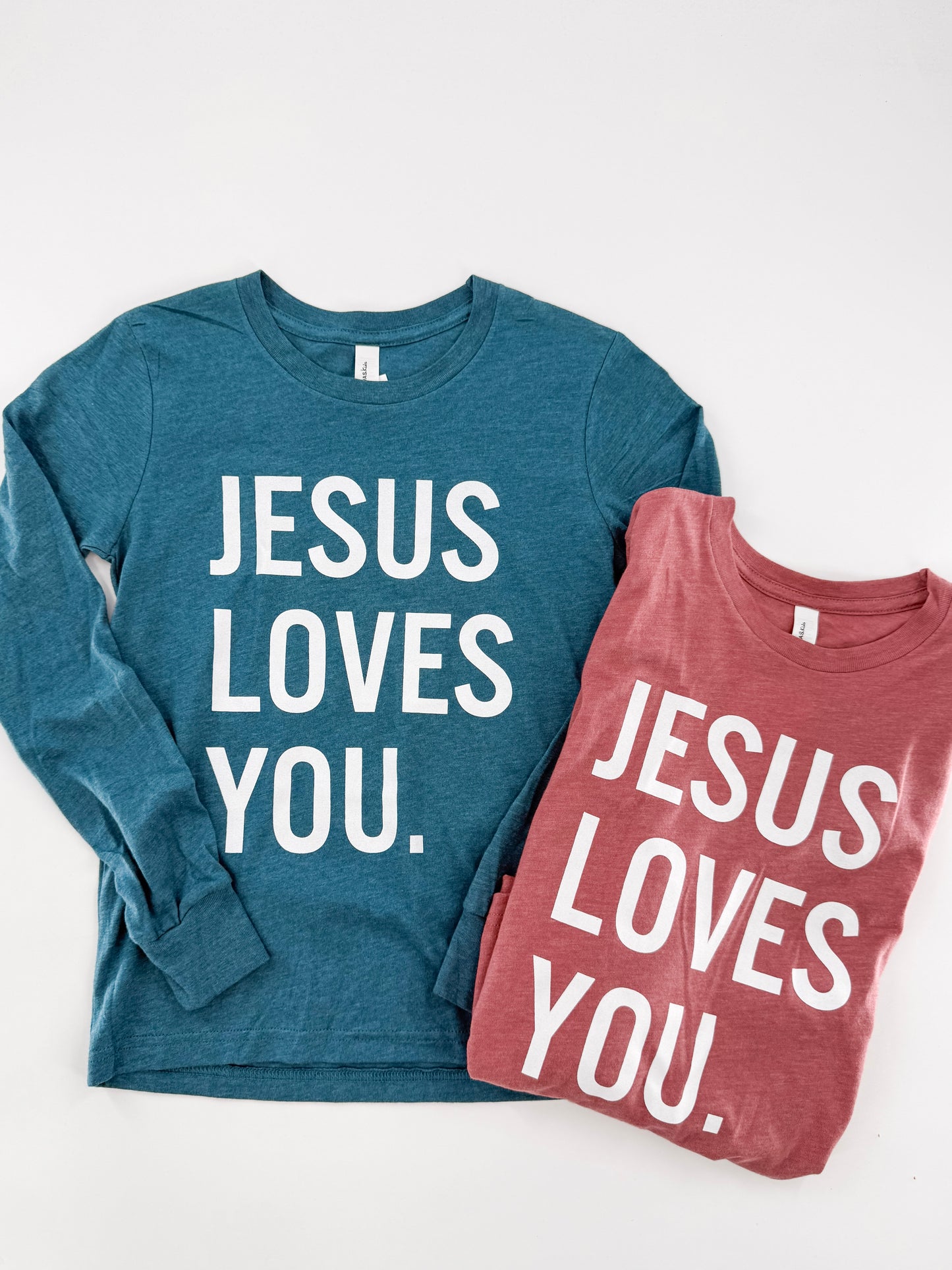 Kids - JESUS LOVES YOU. Longsleeve tee