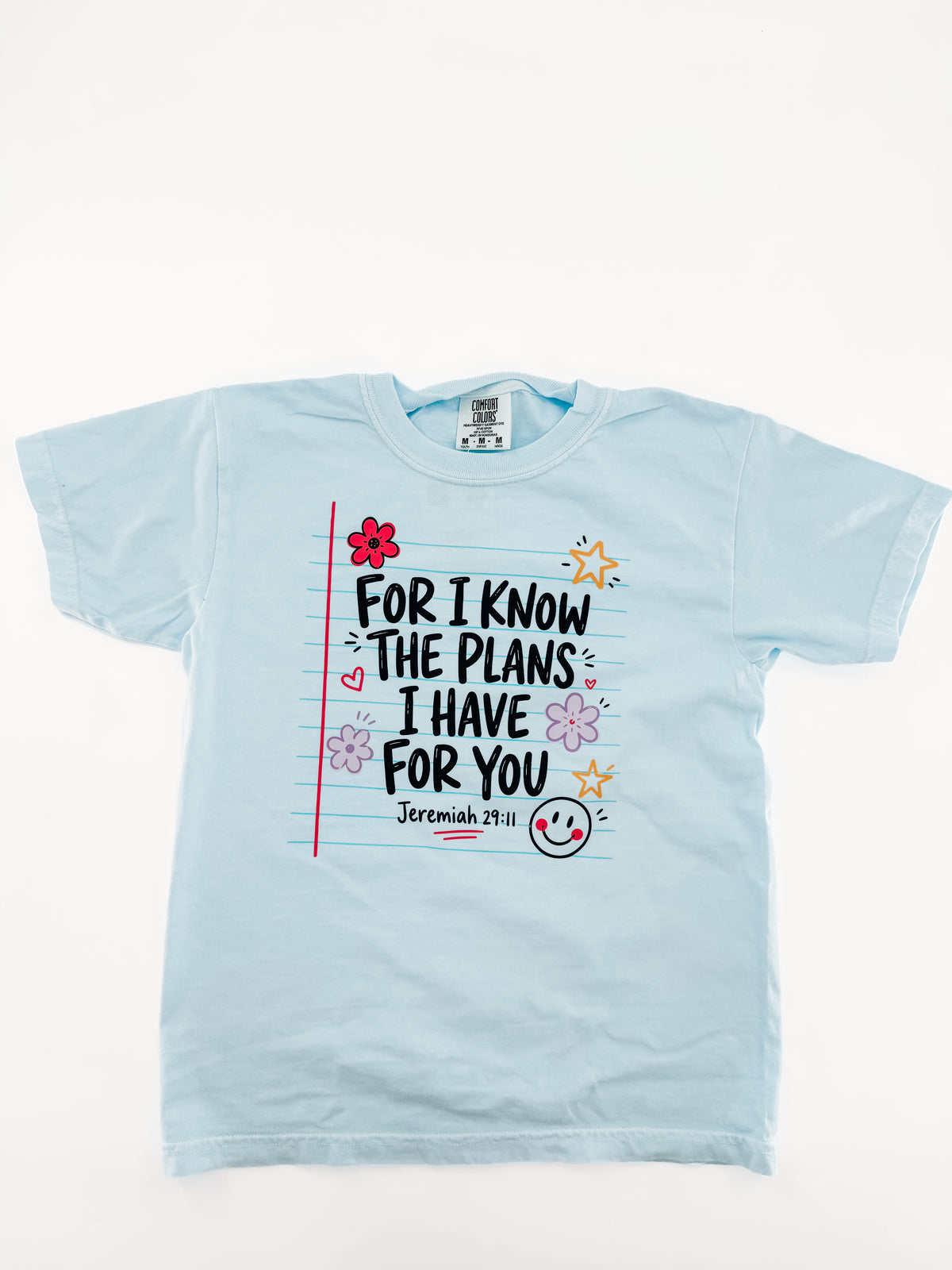 For I Know the Plans School Tee