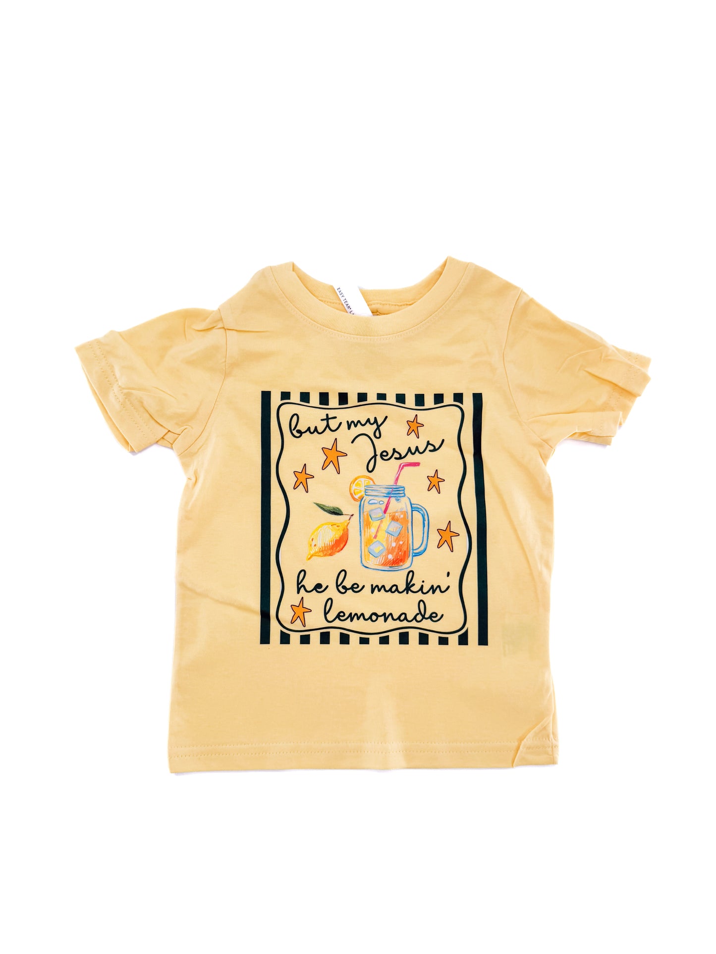 Kids - Striped Lemonade Tee