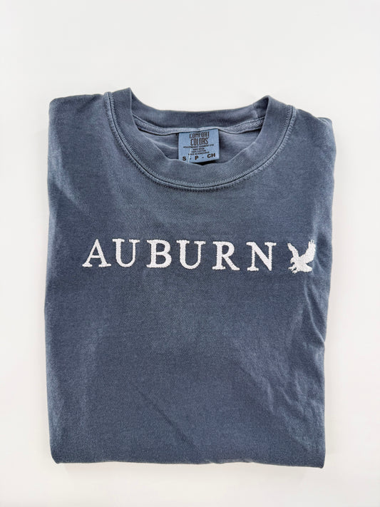 Auburn Embroidered Tee