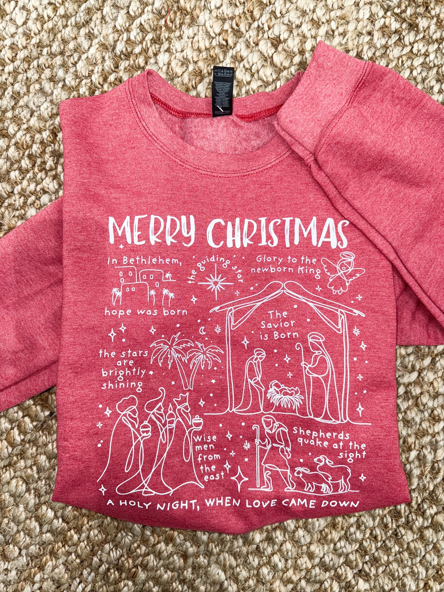 Nativity Doodles Sweatshirt