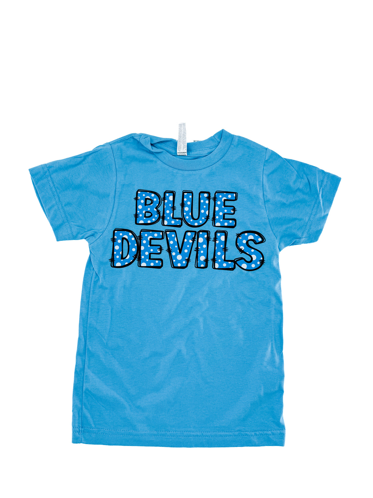 Kids -Blue Devils Polka Dot Tee DTF