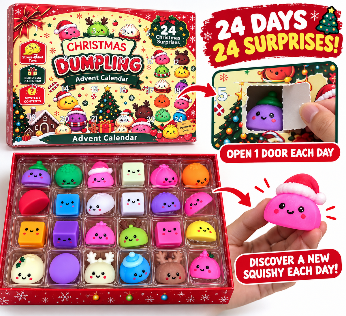 Christmas Dumpling Advent Calendar