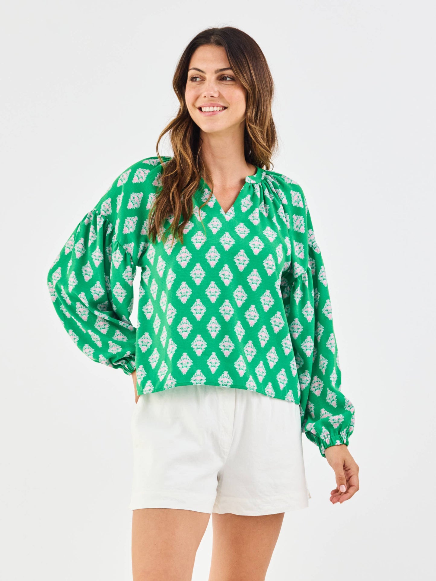 Scarlette Top | Early Riser Green
