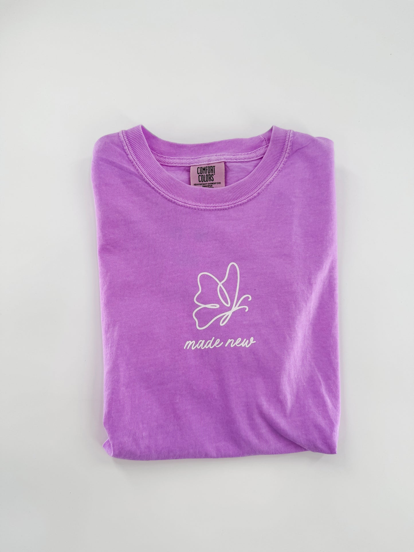 Made New Butterfly Tee - Small Design