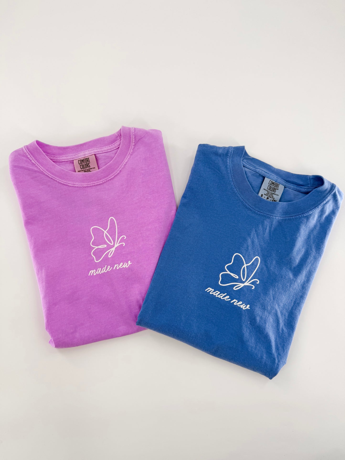 Made New Butterfly Tee - Small Design