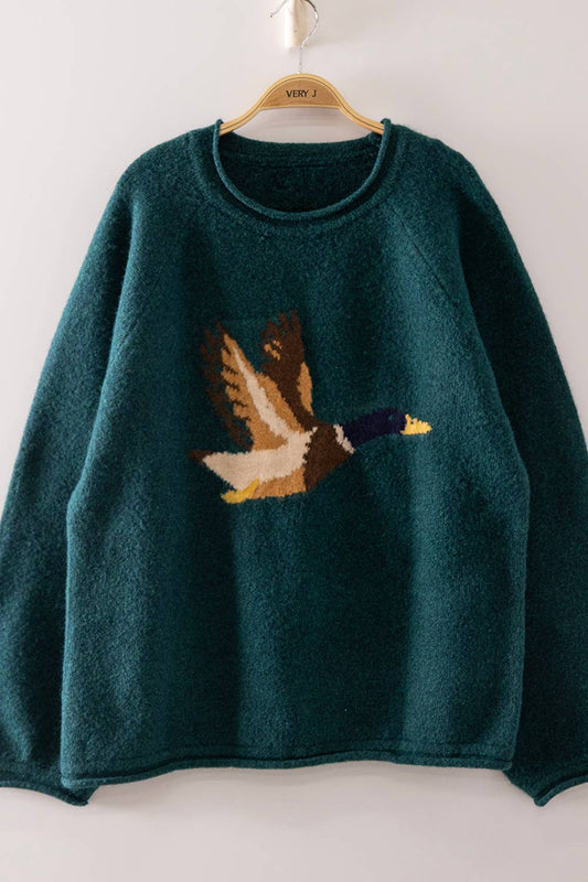 Flying Mallard Sweater