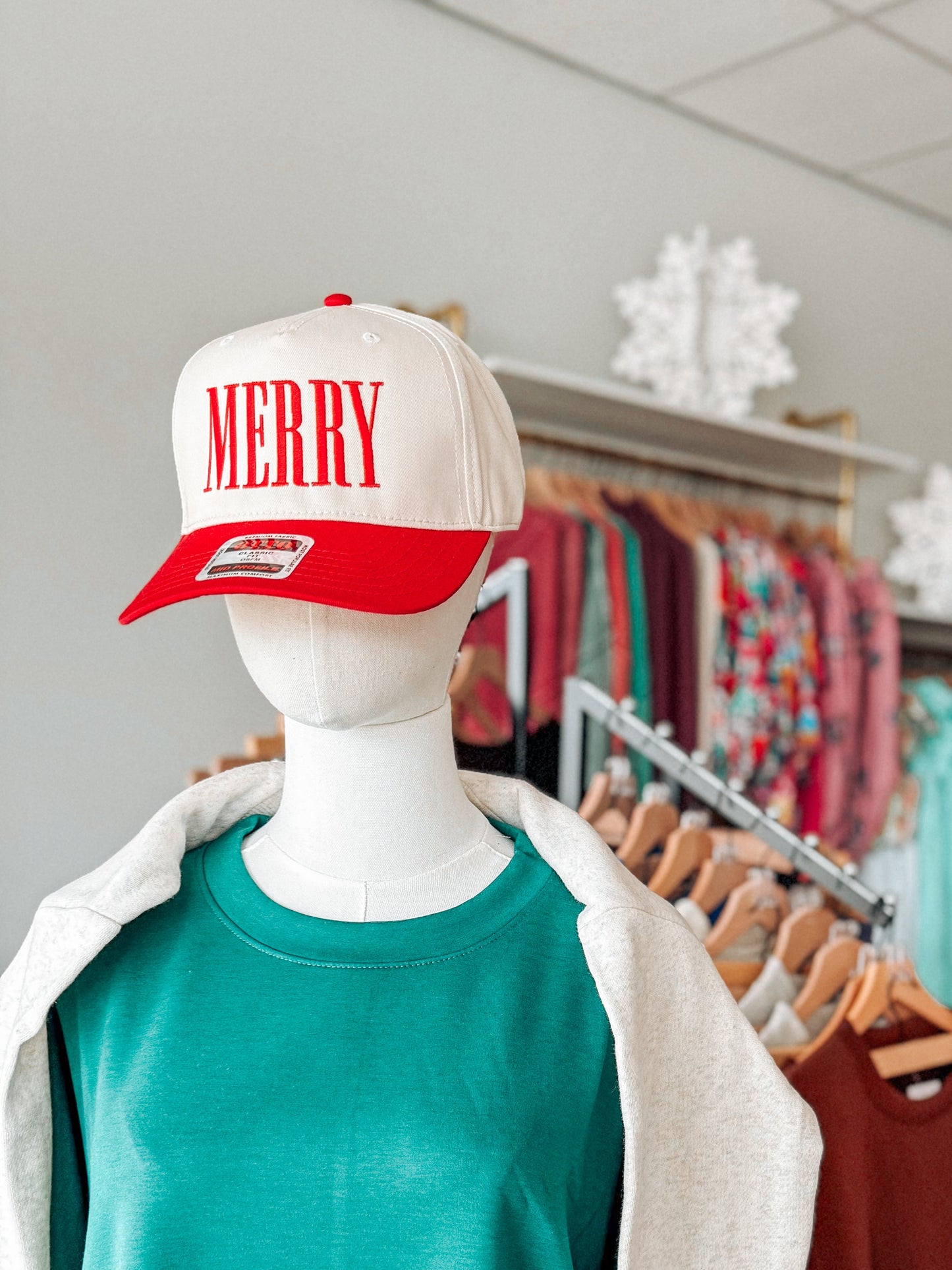 MERRY -  Embroidered Hat
