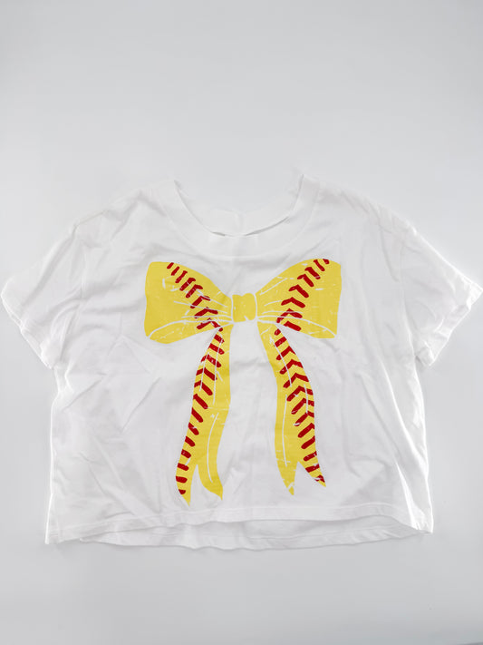 Softball Bow Tee