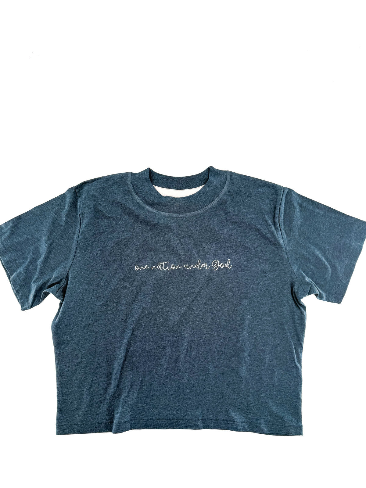One Nation Under God- Script Tee