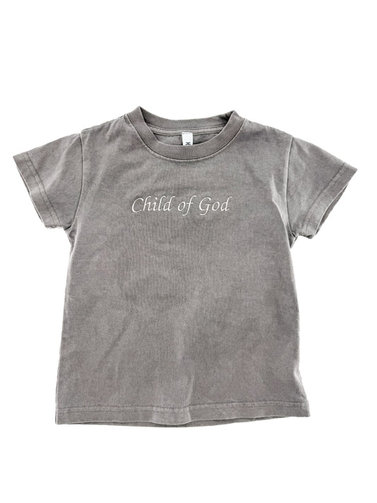 Kids Child of God Embroidered Tee
