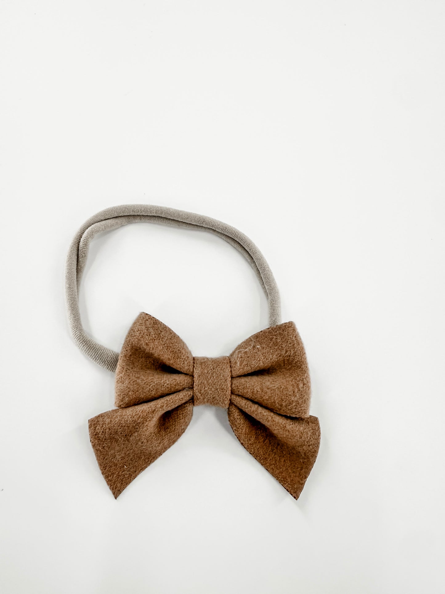 Neutral Baby Bow Thin Headband