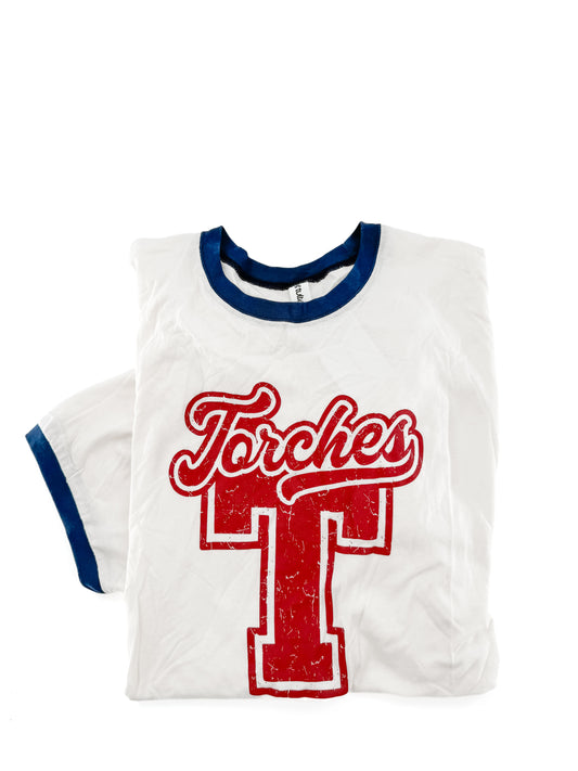 Torches Ringer Tee