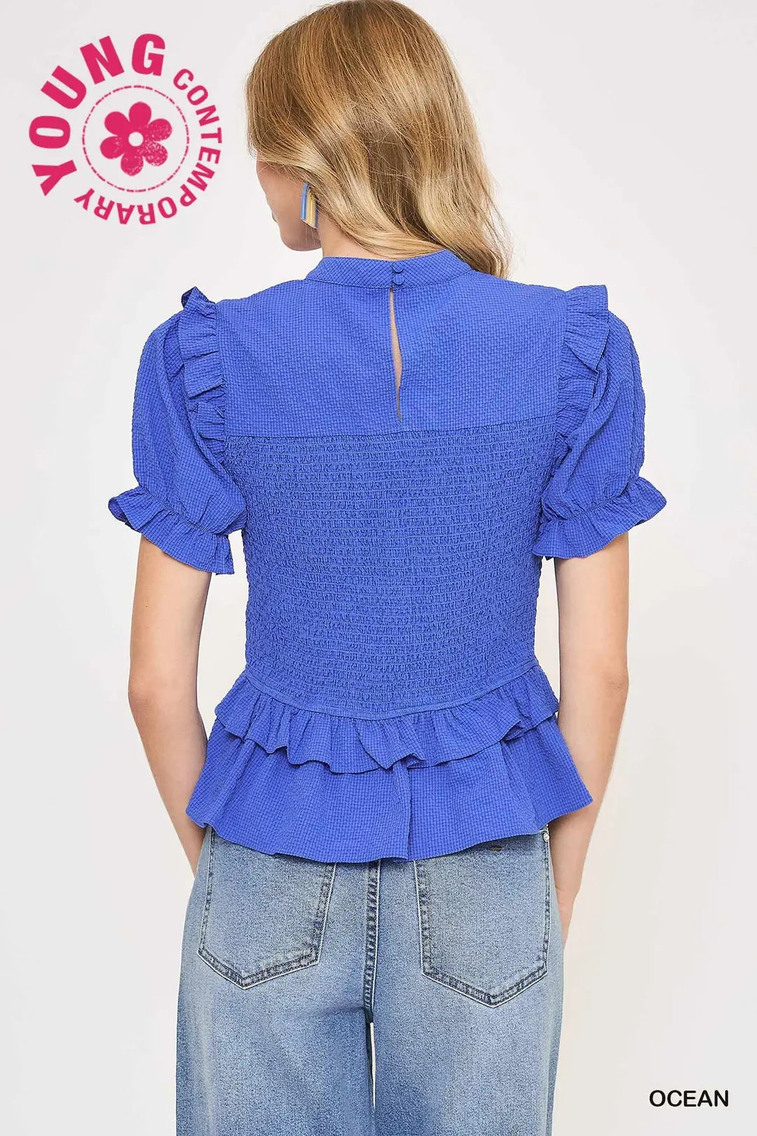 Smocked Blouse
