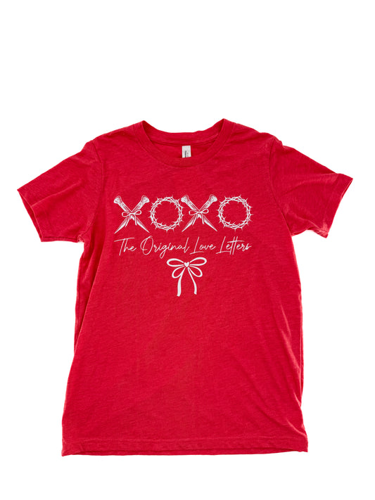 Kids- XOXO Original Love Letters Tee