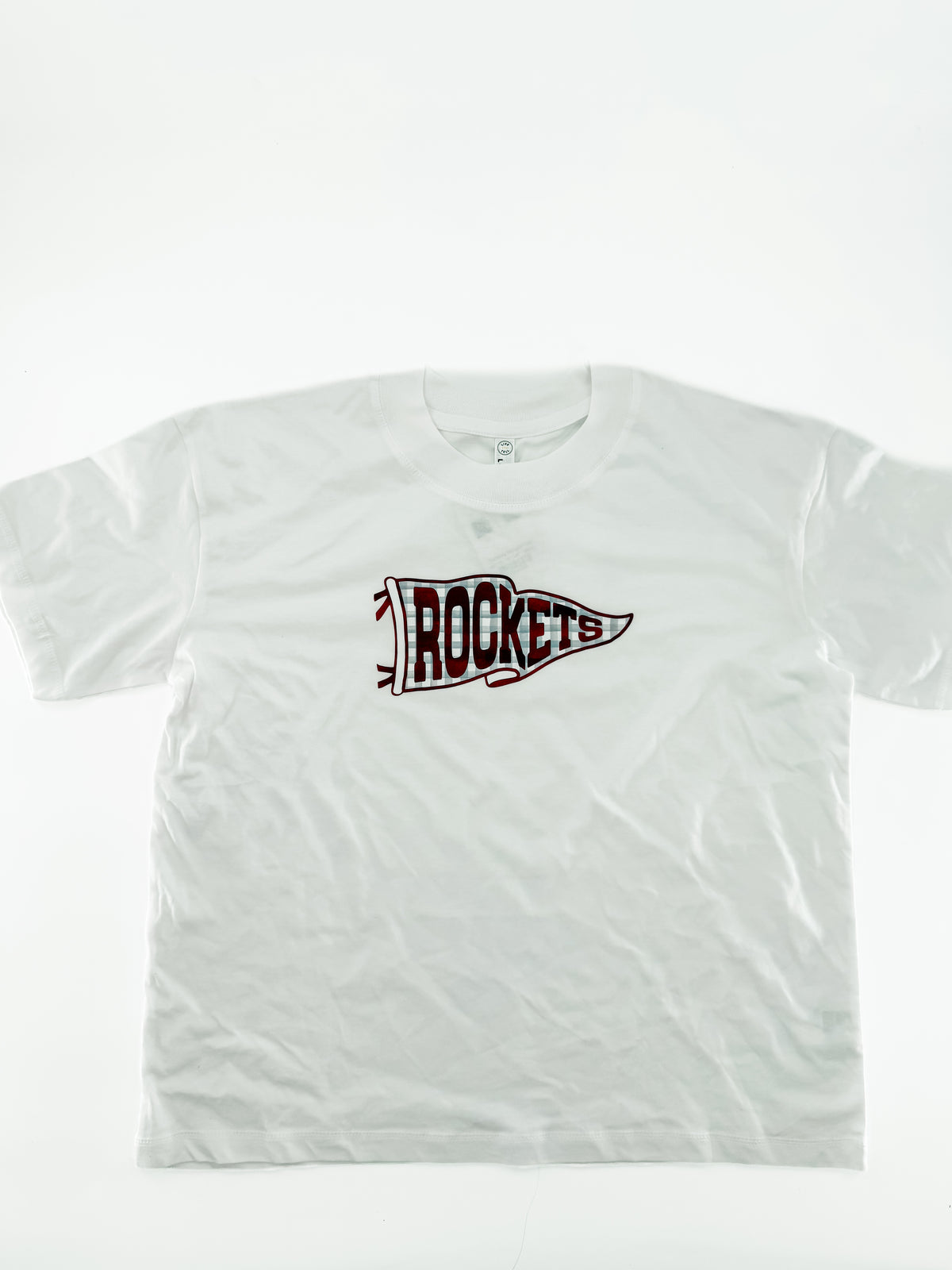 Rockets Checkered Pennant Tee